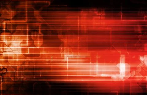 Global Technology Solutions Illustrazione stock