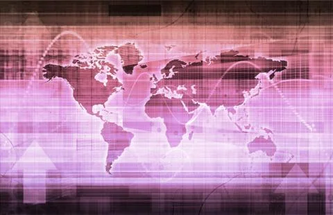 Global Technology Solutions Stock Illustration
