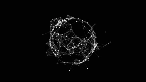 Global technology world map. Perfect to represent concepts like technology Stock Footage 111587653