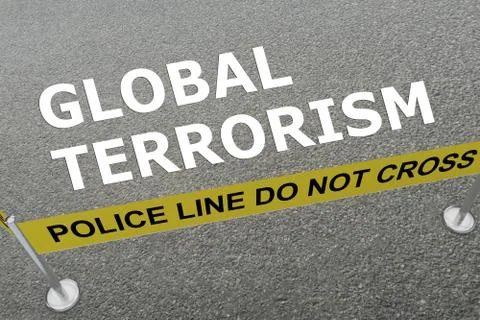 Global Terrorism concept Stock Illustration