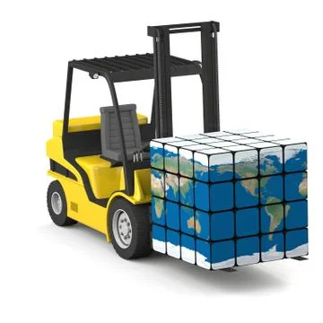 Global transportation Stock Illustration