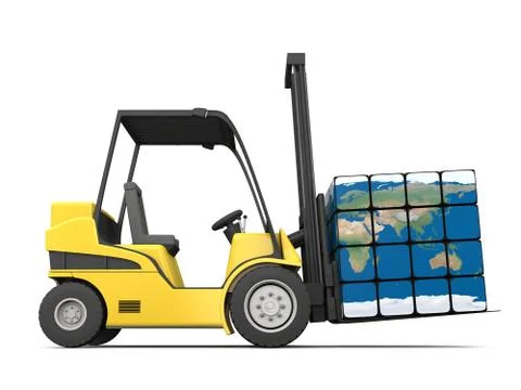 Global transportation Stock Illustration