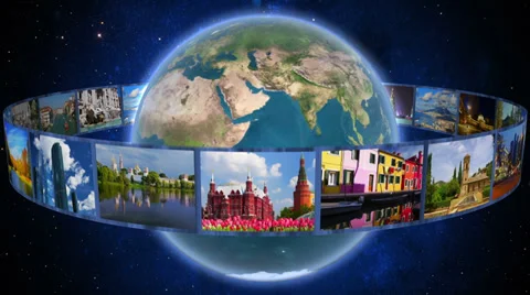 Global travel. Stock Footage 29798971
