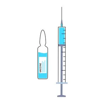 Global vaccination concept Illustrazione stock