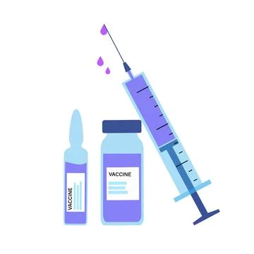 Global vaccination concept Illustrazione stock