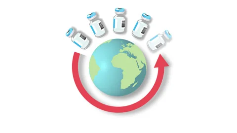 Global vaccination Stock Footage 130714562