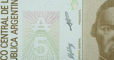Global variety of macro banknotes in stop motion Stock Footage 127577664