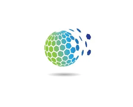 Global vector icon Illustrazione stock