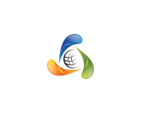 Global vector icon illustration design Stock Illustration