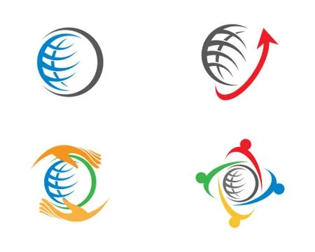 Global vector icon illustration Stock Illustration