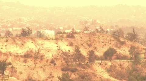 Global warming aftermath Stock Footage 1004821