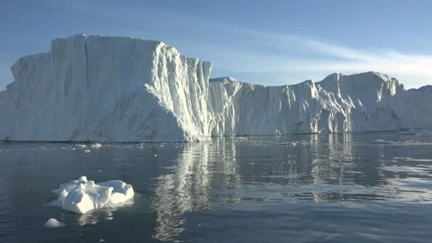 Global Warming and Climate Change - Giant Iceberg from melting glacier in Stockbeeldmateriaal 157777690