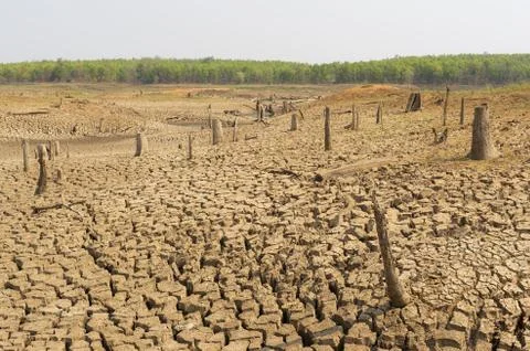 Global warming, Drought. Foto stock