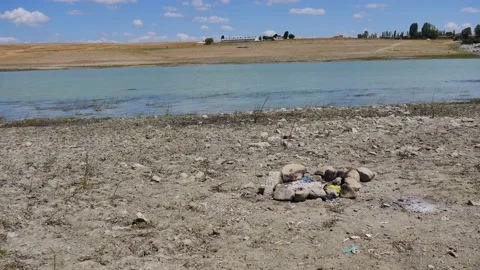 Global warming has caused drought and water depletion. 動画素材 137764763