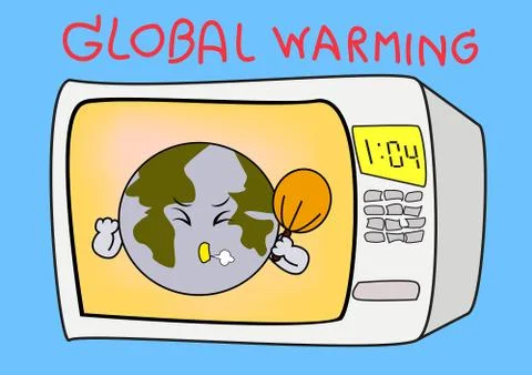 Global warming Stock Illustration