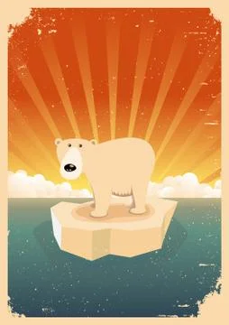 Global warming Illustrazione stock