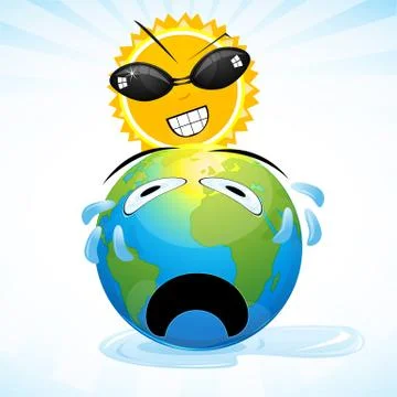 Global warming Stock Illustration