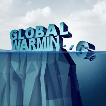 Global Warming 库存插图