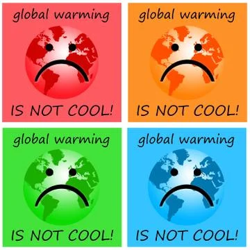 Global warming Stock Illustration