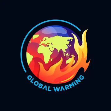 Global warming Stock Illustration