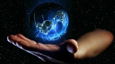 Global World Communication Video stock 104041579