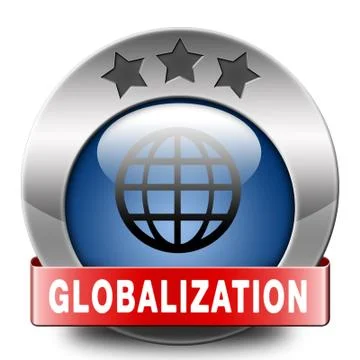 Globalization Illustrazione stock