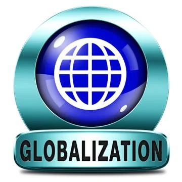 Globalization Illustrazione stock