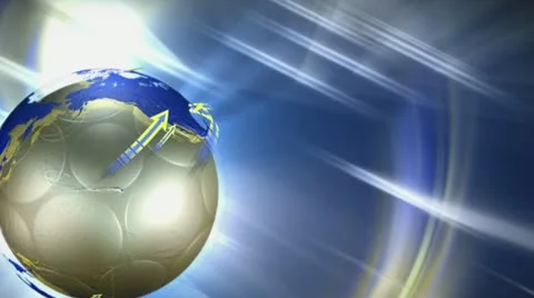 Globe 02 HD Stock Footage 10870642