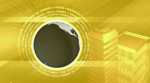 Globe 11 HD Stock Footage 10870657