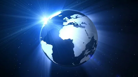 Globe 3 Stock Footage