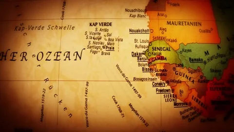 Globe Africa - Close Up - 4k Stock Footage 71105301
