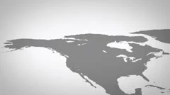 Globe And Map animation Stock After Effects