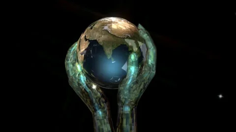 Globe animation Stock Footage 29534775