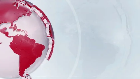 Globe Animation Stock Footage 313112551