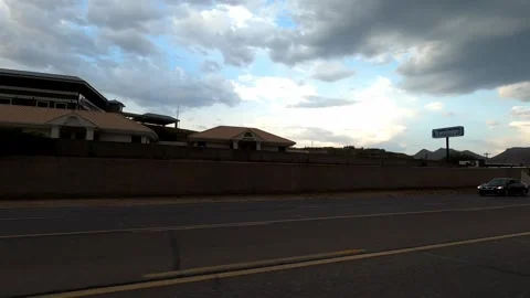 Globe, Arizona August 22 2023 Arizona Driving Timelapse Globe Florence Junction Stock Footage 340435800