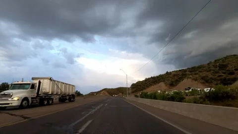 Globe, Arizona August 22 2023 Arizona Driving Globe Florence Junction Видео 340447312