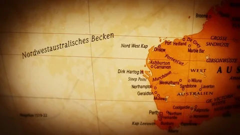 Globe Australia - 4k Video stock 71105206