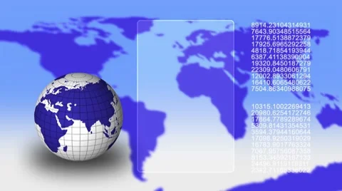 Globe. background 2 Video stock 8836372