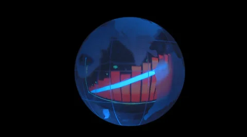 Globe on background graphics Stock Footage 39563108