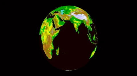 Globe brown Video stock 1011323