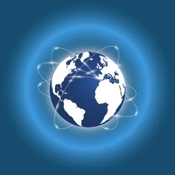 Globe concept Stock Illustration