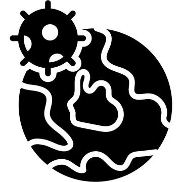 Globe with coronavirus vector design of pandemic in editable style 스톡 일러스트