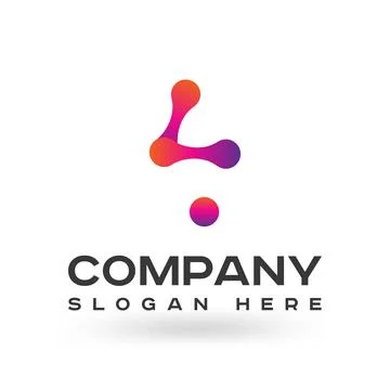 Globe data tech solution - Innovator abstract circles shape group Logo Stock Illustration