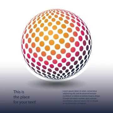 Globe Design Vector Illustrazione stock