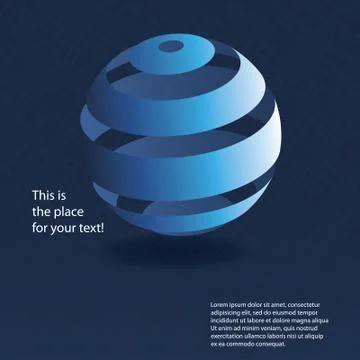 Globe Design Vector Illustrazione stock