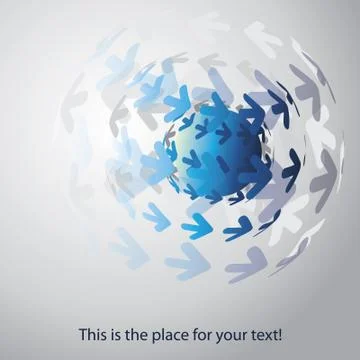 Globe Design Vector Stock Illustration