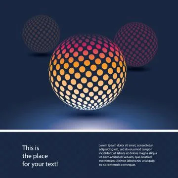 Globe Design Vector Stock Illustration