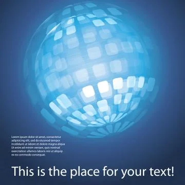 Globe Design Vector Stock Illustration