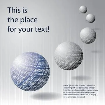 Globe Design Vector Stock Illustration