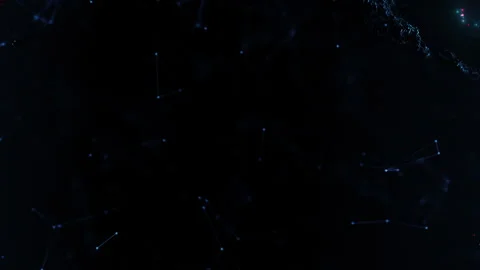 The globe in digital form. concept of technology, space, scientific field obs Stock Footage 147975467